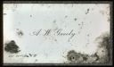 Image of Calling Card of A.W. Greely, Found by Donald MacMillan